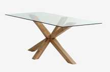 Mesa vidro rectangular