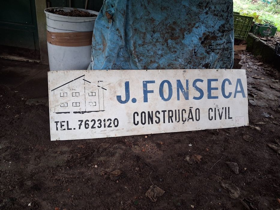 Chapa com publicidade