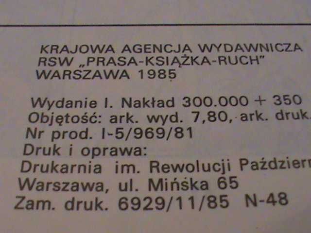 Walka o planetę - wyd. I - 1985 r. Seria Ekspedycja.