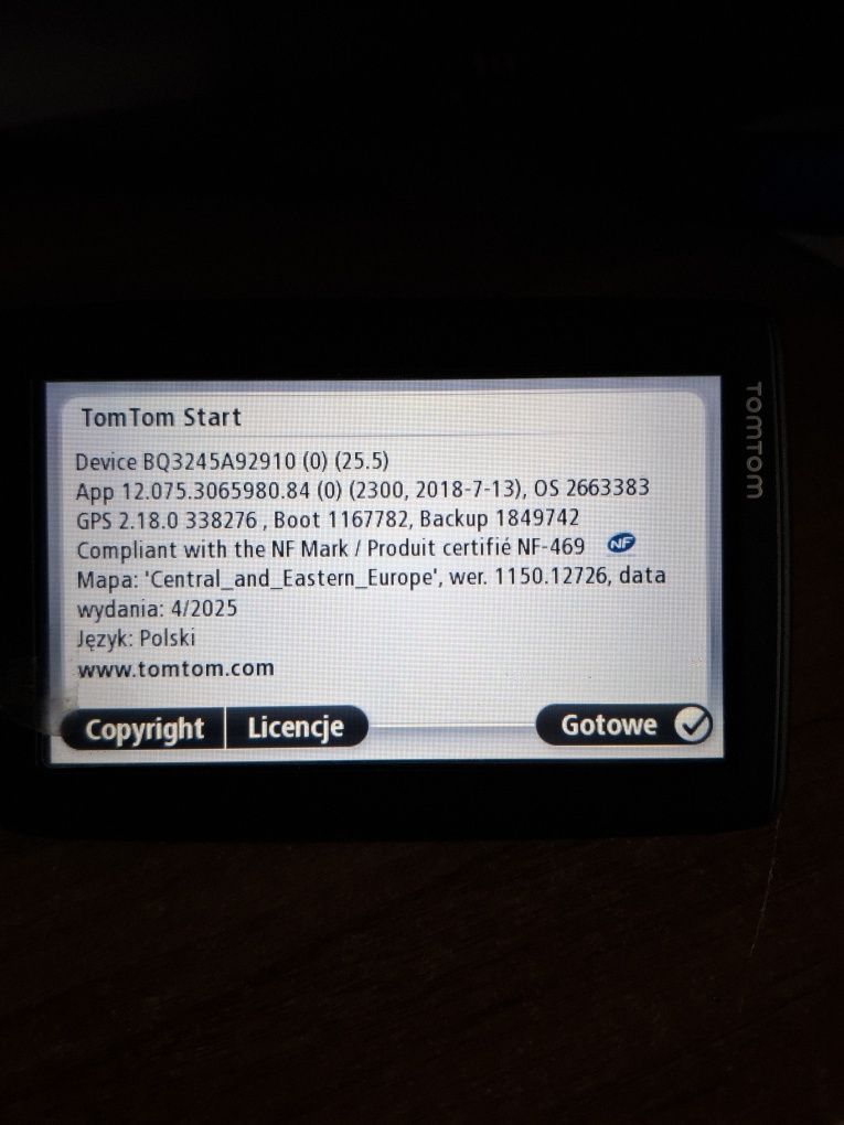 Nawigacja TomTom Start 25