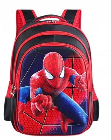 Plecak przedszkolny wielokomorowy Spiderman K&M Chłopcy Wielokolorowy