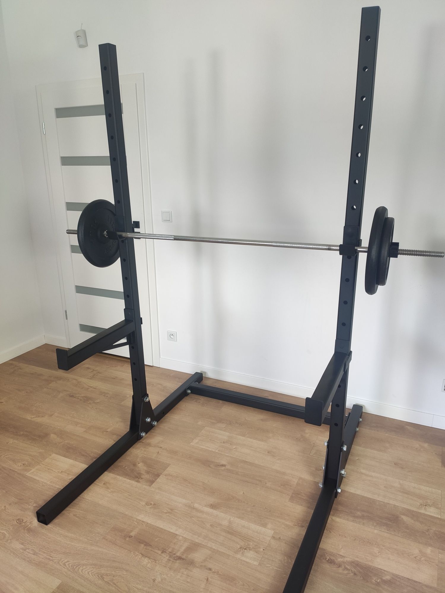Half rack stojak do przysiadów z asekuracją