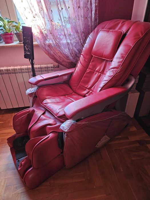 Skórzany Fotel masujący