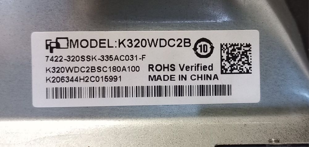 Динаміки до ТВ.TOSHIBA Майн плата MSD3663-T5C1