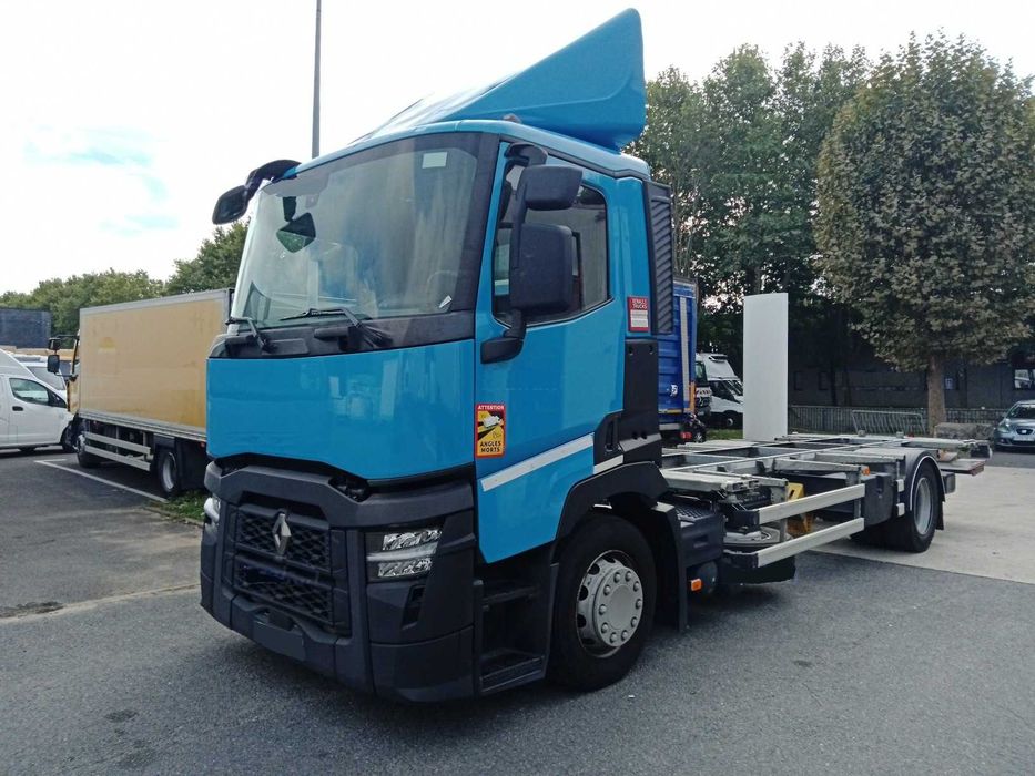 Renault T380, 7.50m c/plat. retratril, caixa de lonas, 2022