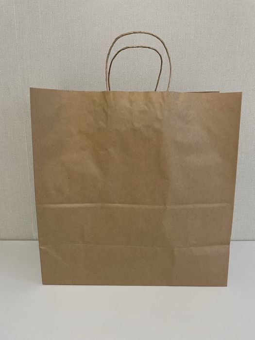 Паперові, Бумажні пакети крафт з ручками