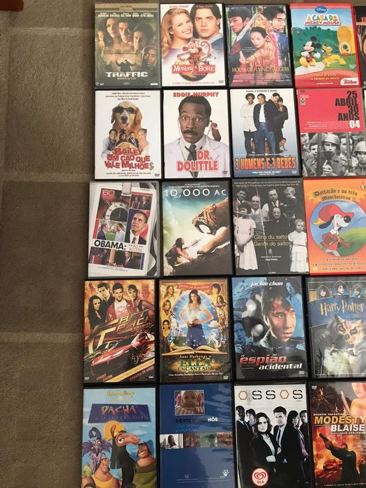 -Filmes em  DVD-