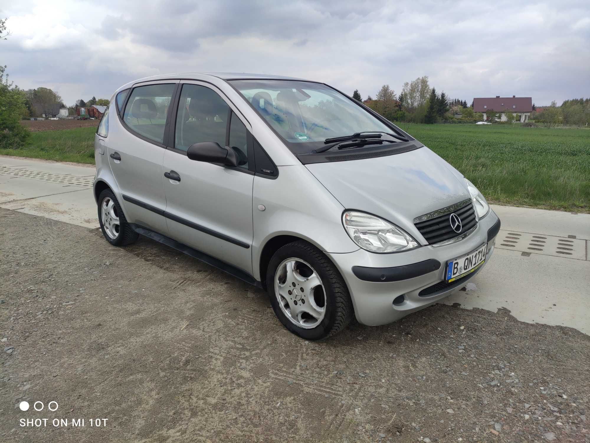 Mercedes A klasa 1.6 b AUTOMAT 2003 long klima 123 tys km stan BDB