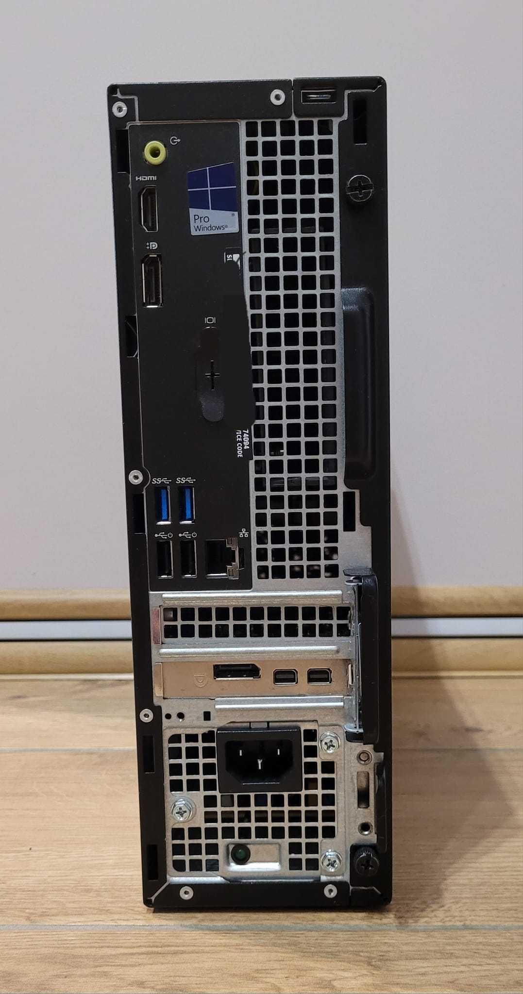 Komputer Dell Optiplex 3050 oraz monitor AOC 24" LED