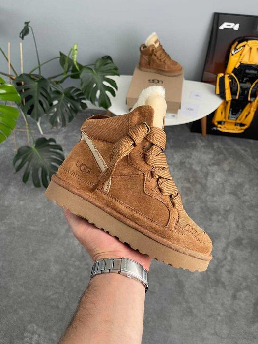 Уггі UGG Highmel Sneaker Black Угг високі 2 кольори (36-41)