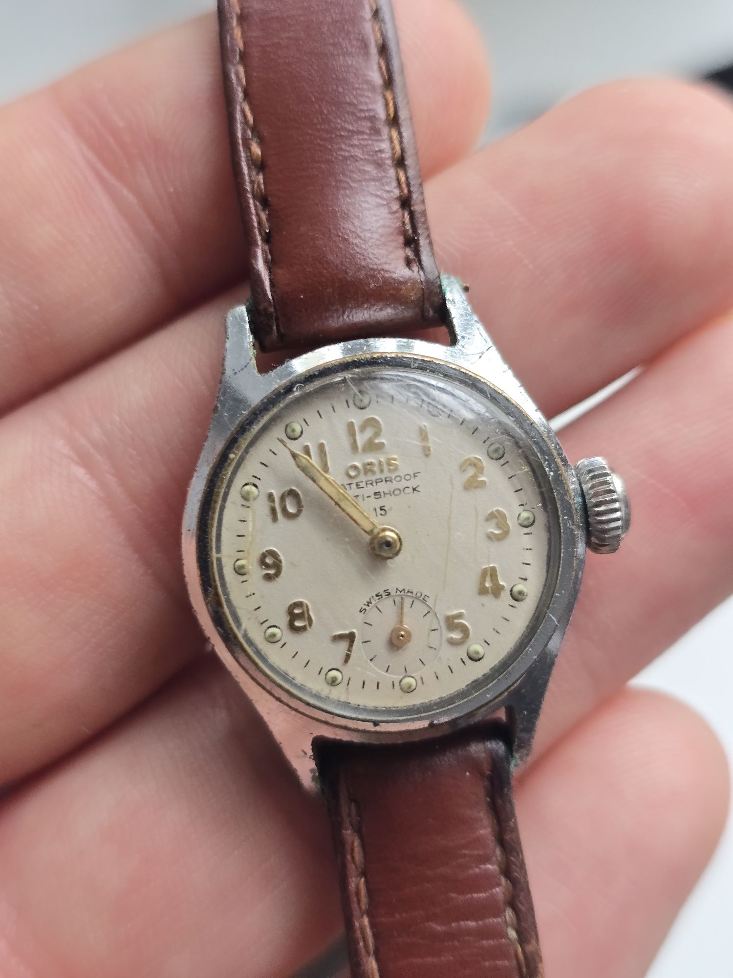 Damskie zegarki vintage - Oris, Siduna, Lejon, Eiger
