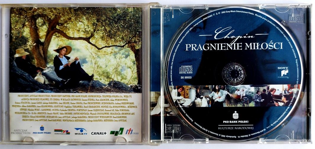 Soundtrack Chopin Pragnienie Miłości 2002r
