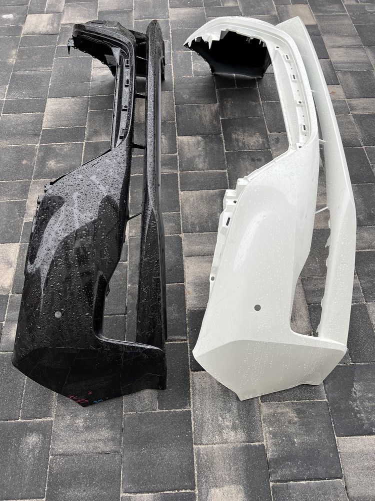 Nissan Leaf ze1 40 62+ Бампер передний передній, бу оригинал. РОЗБОРКА