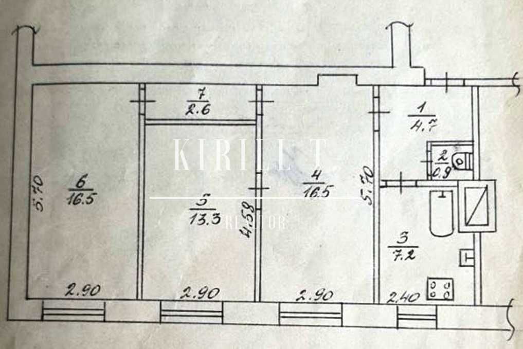 Продам квартиру 3к 62м2 Комсомольская/Старокозацкая/парк Глобы