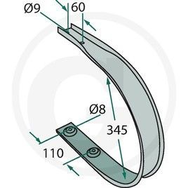 Osłona podbieracza przyczepa STRAUTMANN Super Giga Mega VITESSE