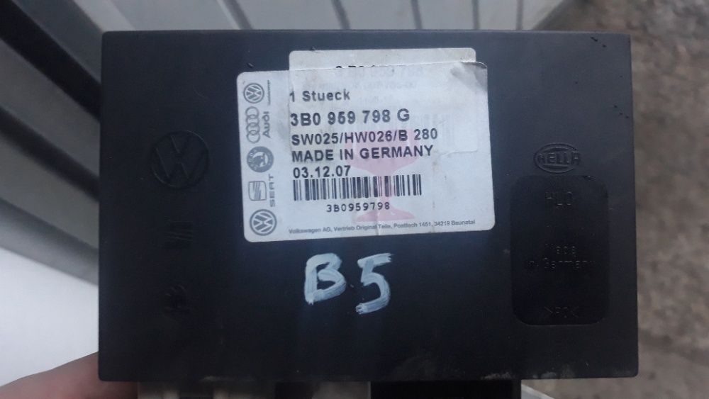 VW Passat b5 moduł komfortu