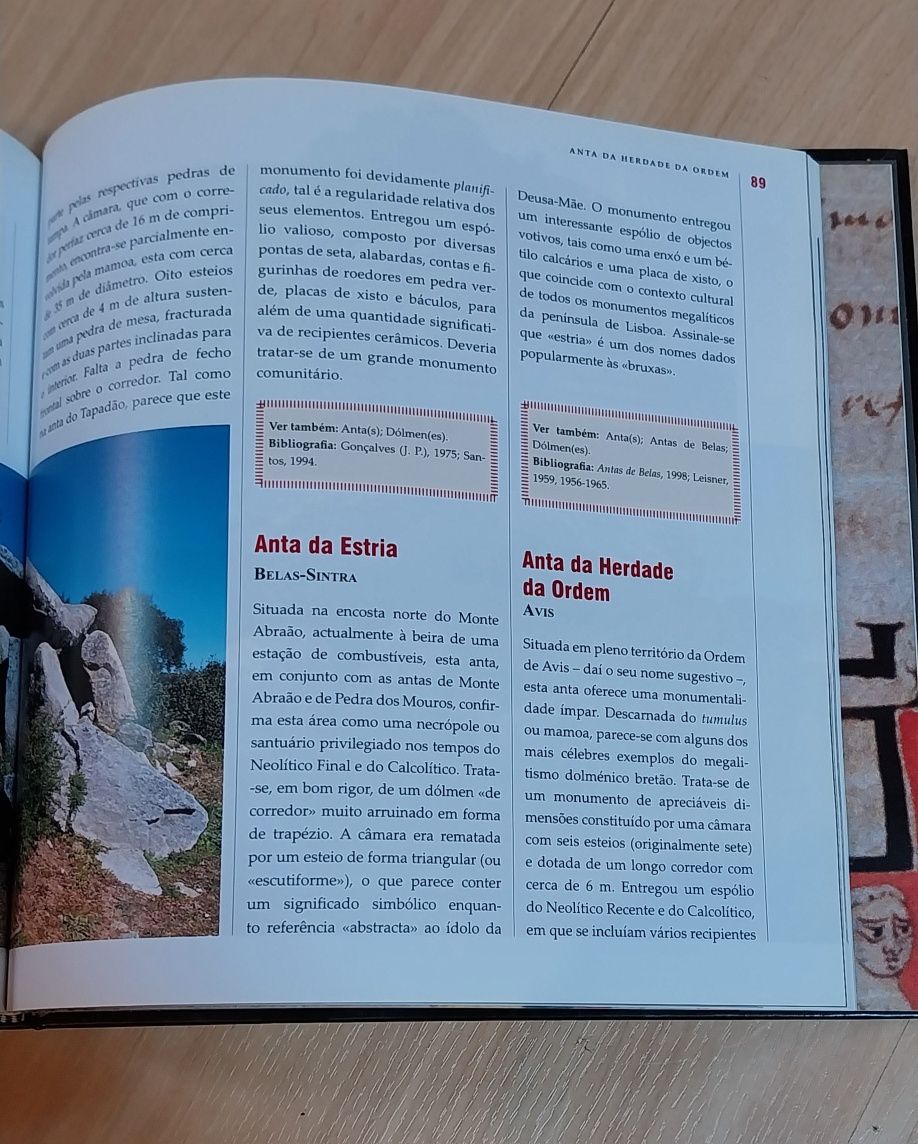 Livro Enciclopédia dos lugares mágicos de Portugal