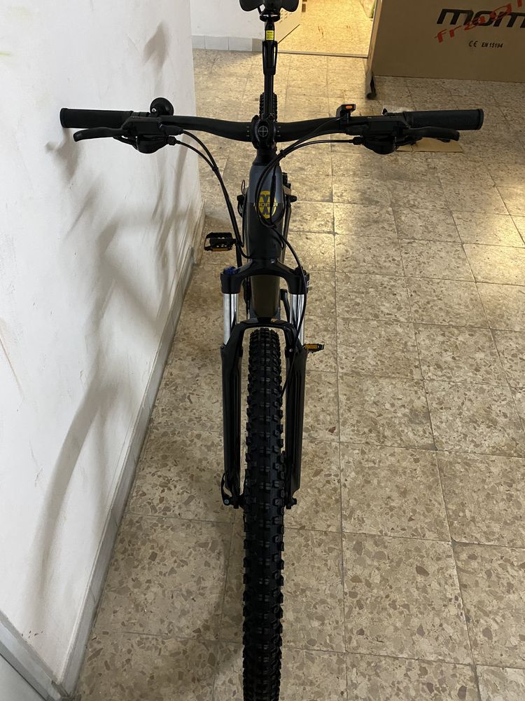 Bicicleta electrica MOMA BTT e-bike quadro XL roda 29” full suspension