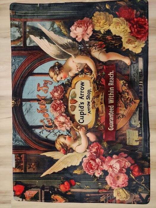 Cupidns Arrow Anioły Vintage