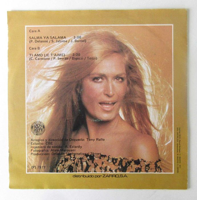 DALIDA - Salma Ya Salama (SINGLE)