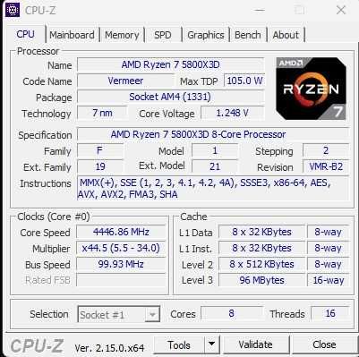 5800X3D; Gigabyte B450; 32gb ram ; wodne chłodzenie