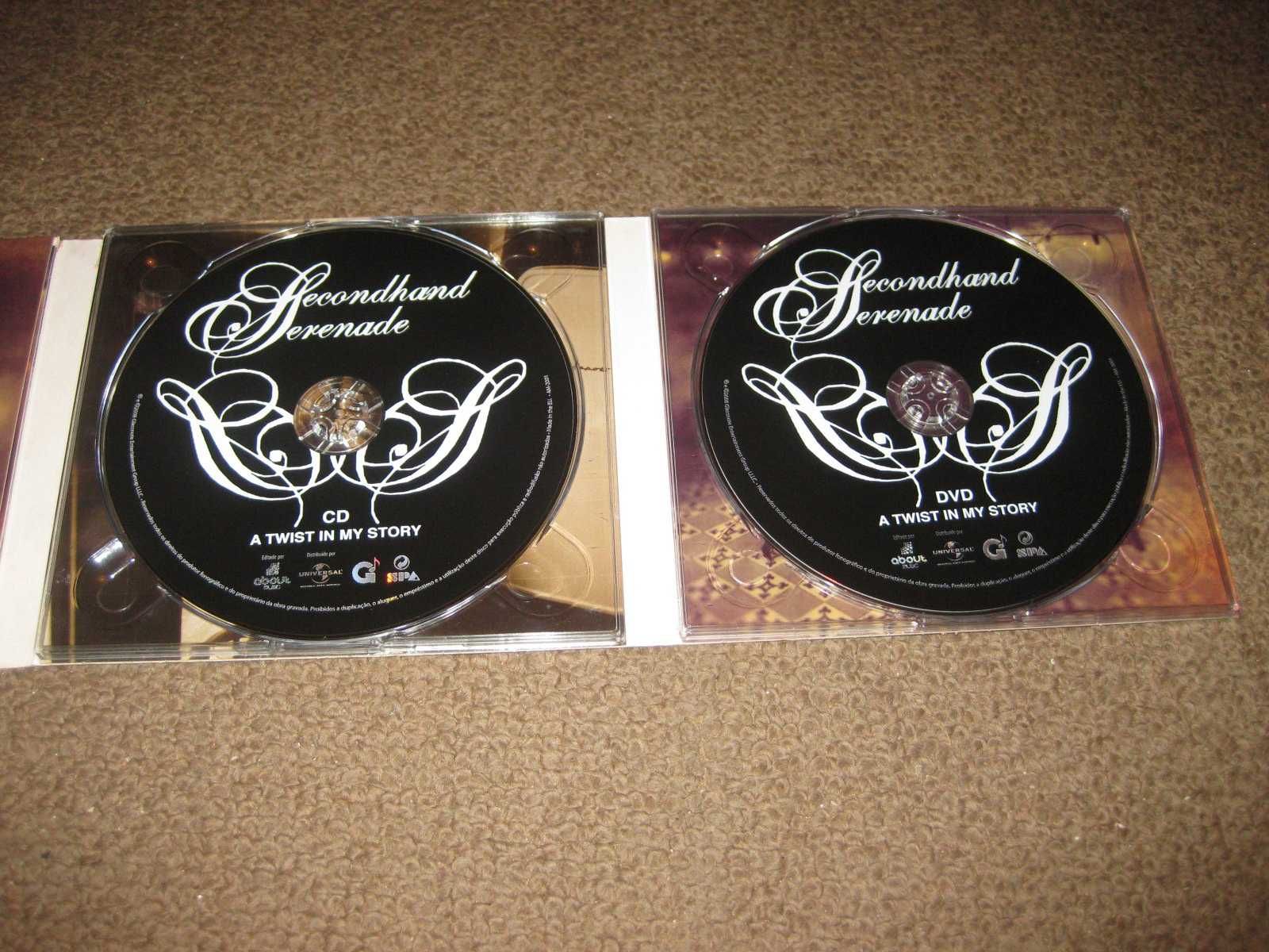 CD+DVD dos Secondhand Serenade "A Twist In My Story" Deluxe Edition!