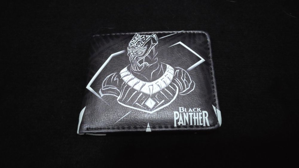 Carteira Black Panther - NOVA