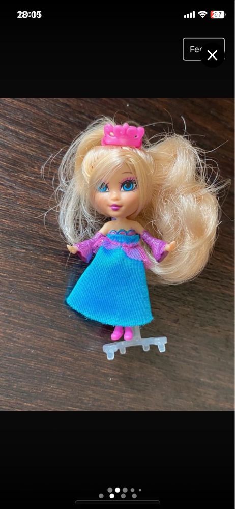 Barbie Peekaboo Petites Storytime da Princesa da Ilha