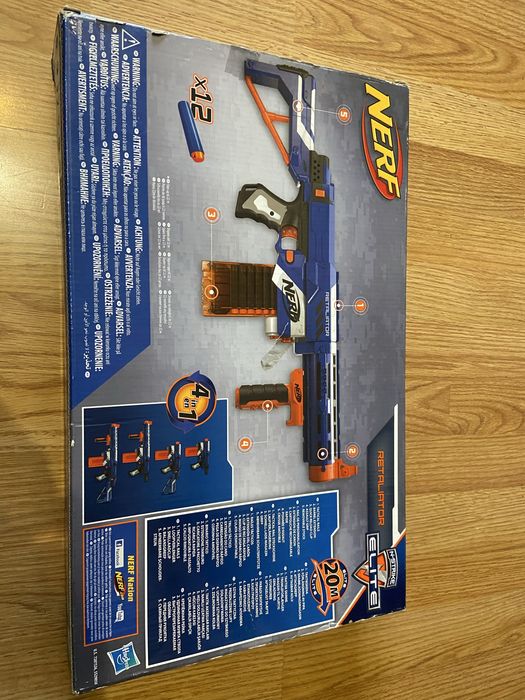 NERF Retaliator conjunto