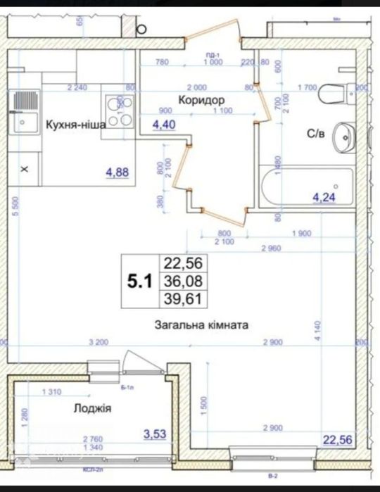 Продам 1 кімнатну квартиту ЖК Одеський бульвар Київ Теремки 5хв