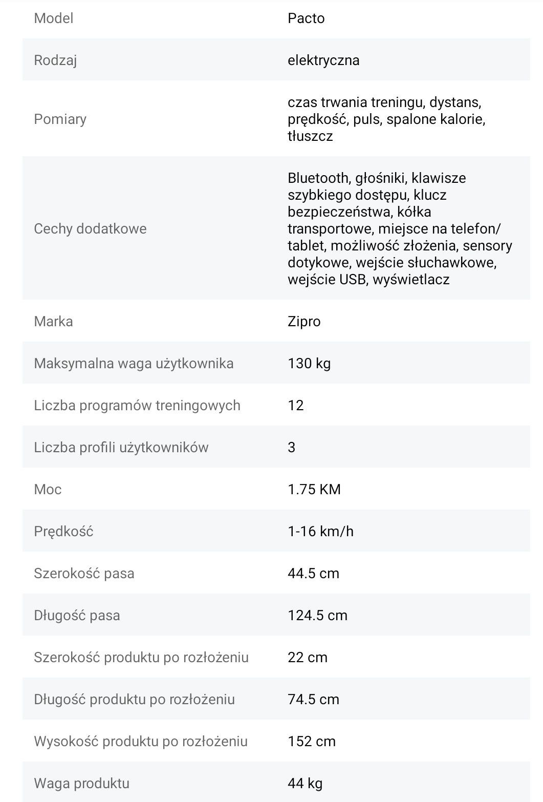 Bieżnia elektryczna Wypożycz nie kupuj Wynajem