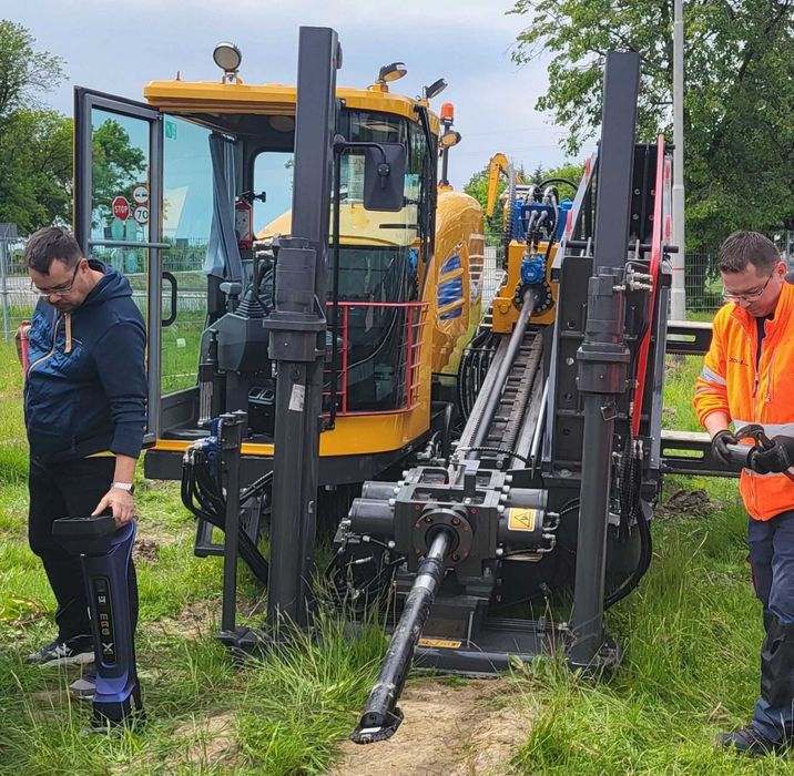 Wiertnica XCMG XZ230 przewierty sterowane horyzontalne HDD