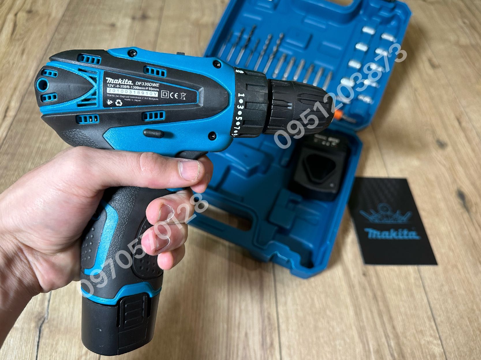 Аккумуляторный шуруповерт дрель Makita DF330DWE 12V 3Ah 1 аккумулятор