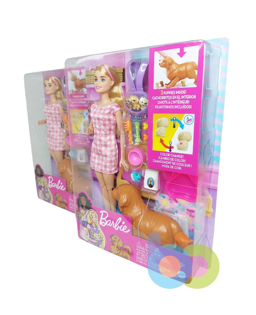 Ігровий набір Barbie Маленьке тріо, Барбі з собакою