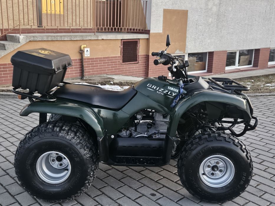 Yamaha grizzly 125 YFM125 BREZZE HOMOLOGACJA L7E zadbany