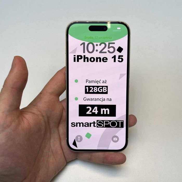 iPhone 15 128 GB Blue | do 10 rat 0%! | 24 msc. gwarancji
