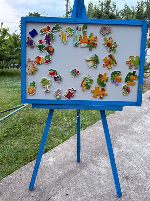 Мальберт дитячий для малювання та магніти