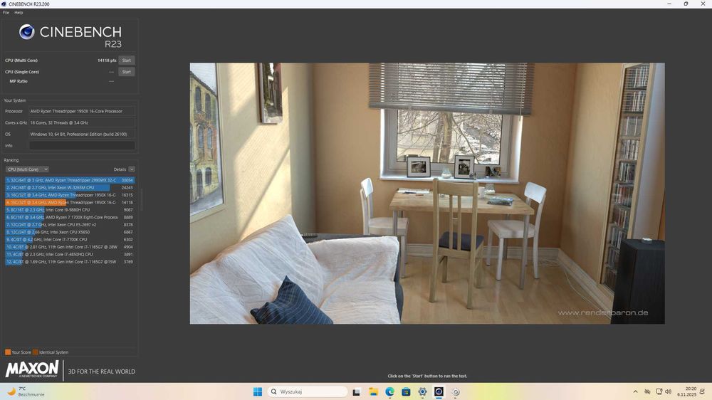 Zestaw: AMD Threadripper 1950X + MSI X399 SLI Plus
