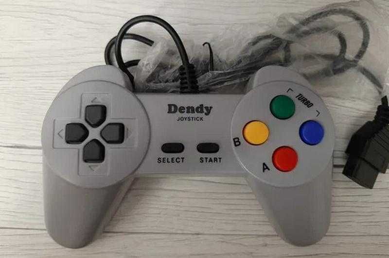 Джойстик Dendy  8-bit с широким разъемом 15pin пара