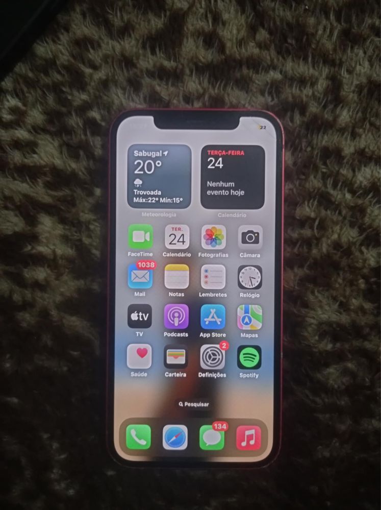 Iphone 12 64gb vermelho