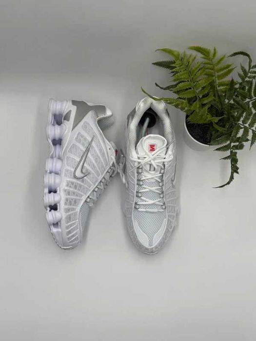 Buty meskie Mokasyny Nike_Shox_TL_White R.42