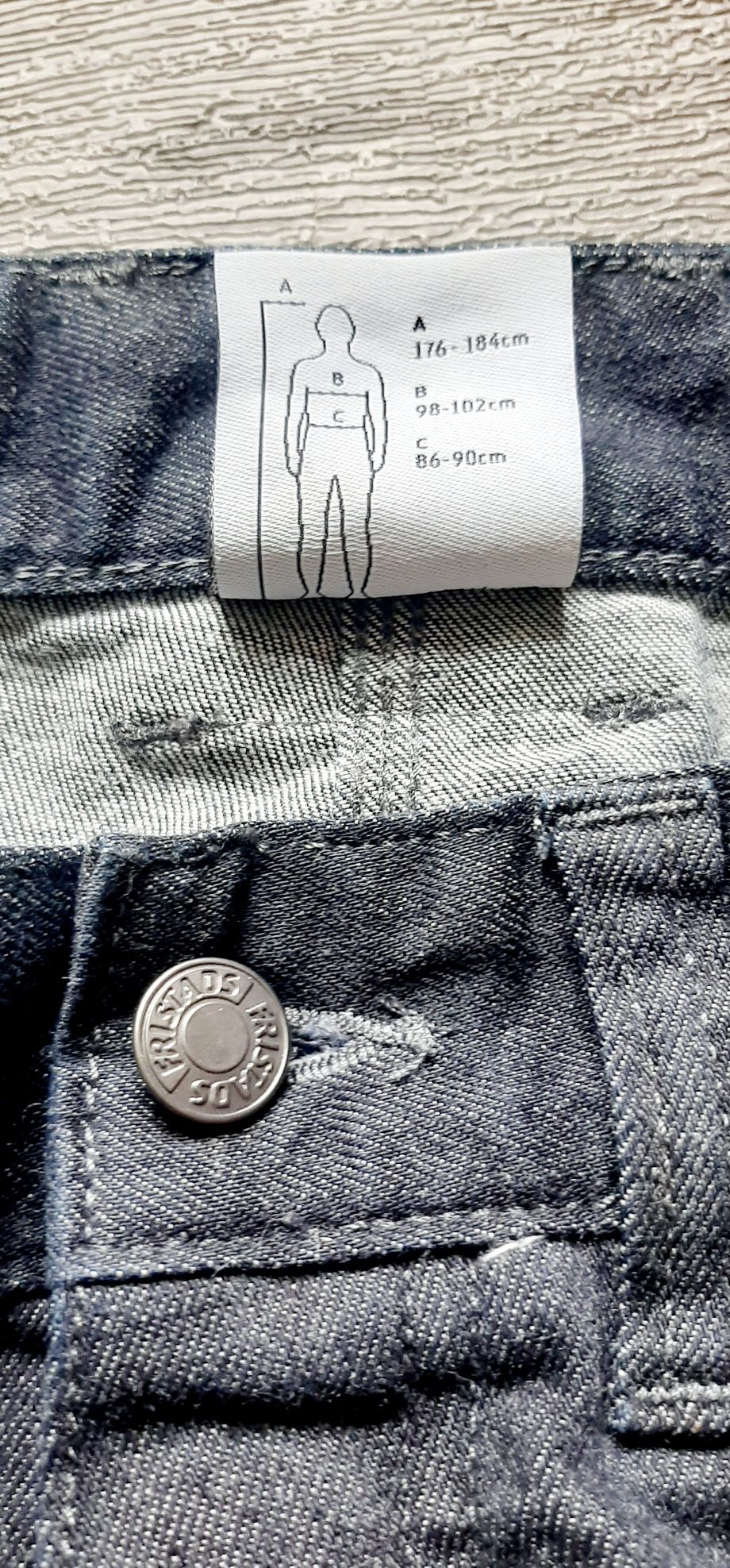 Fristads spodnie robocze damskie bojówki kieszenie jeansy Cordura M