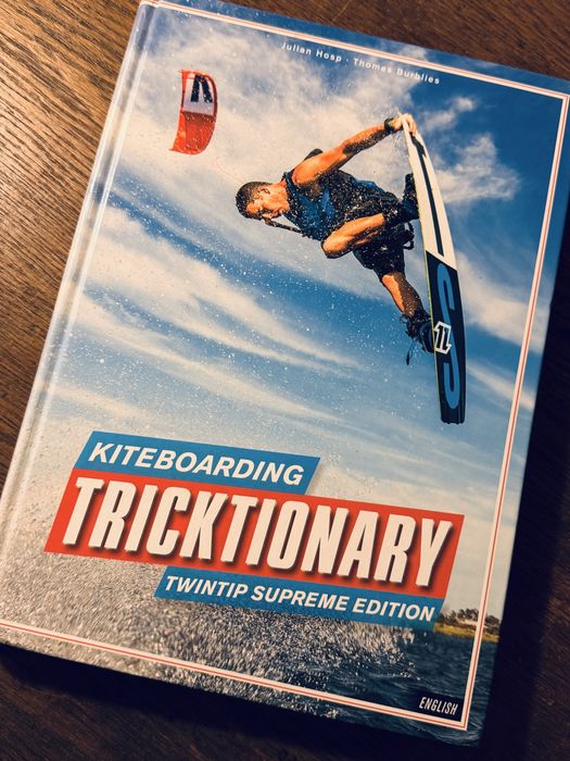Książka Tricktionary Kiteboarding Twintip Supreme Edition (angielska)