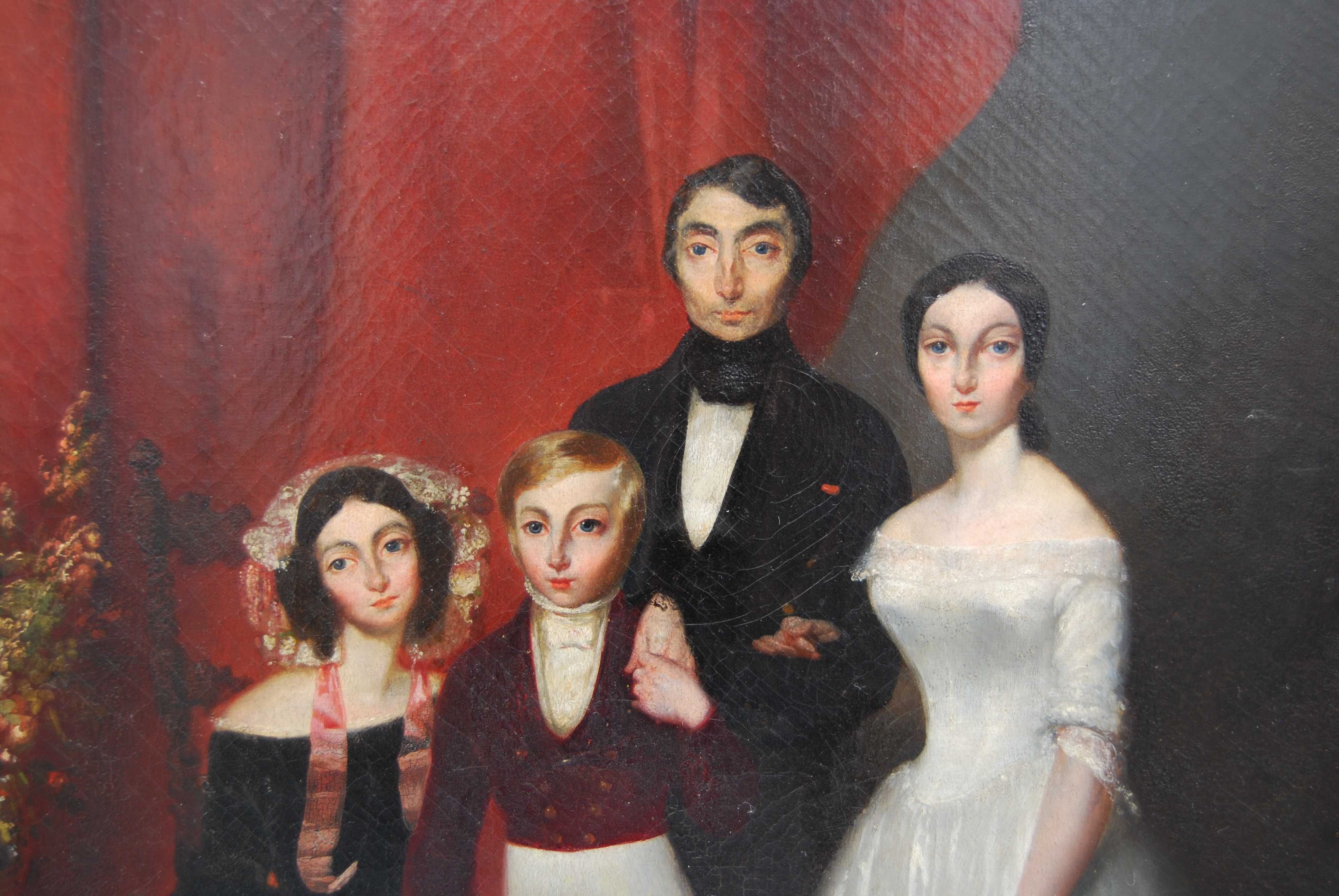 Teofil Kwiatkowski obraz Portret rodzinny 1840 rok