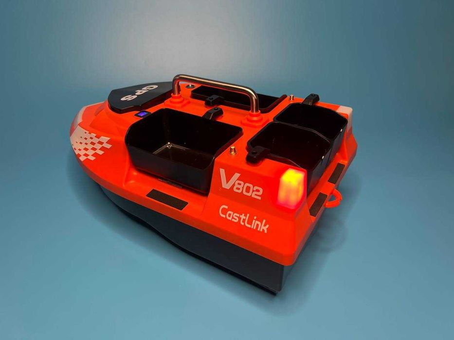 Кораблик для рыбалки Flytec V802 PRO GPS 160 точек 12000 мАч