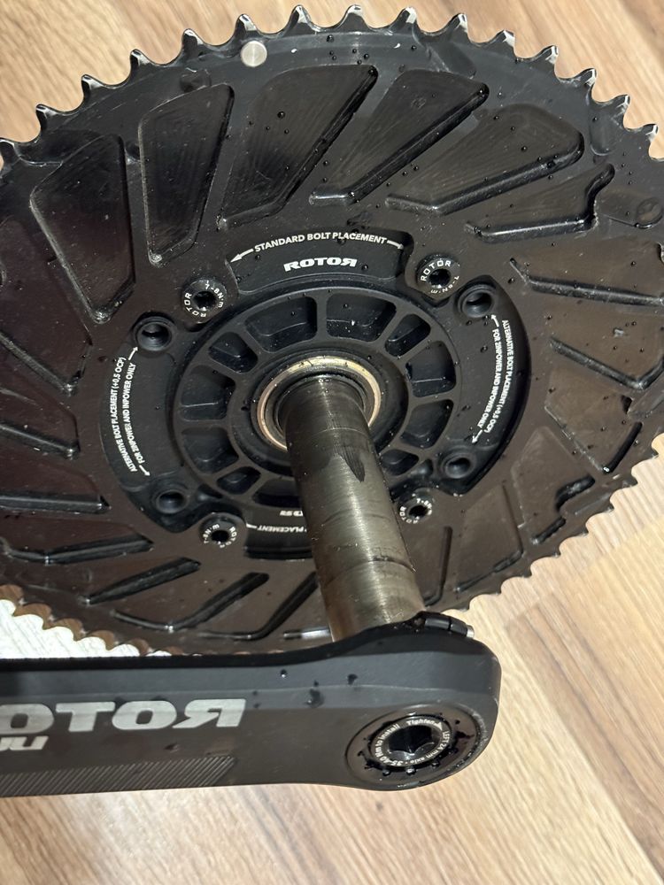 Korba Rotor ALDHU Aero 58T 172,5 oś 24mm 11/12 speed Jak Dura-Ace Red