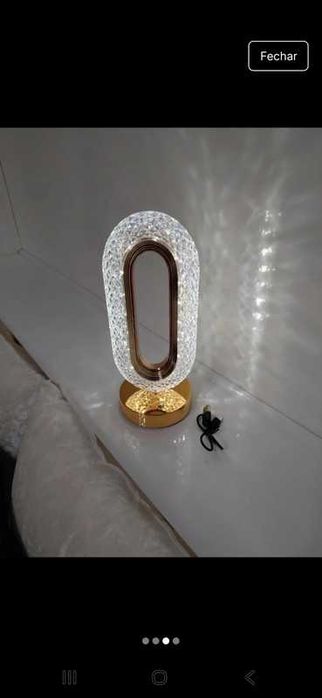 candieiros portáteis em acrílico