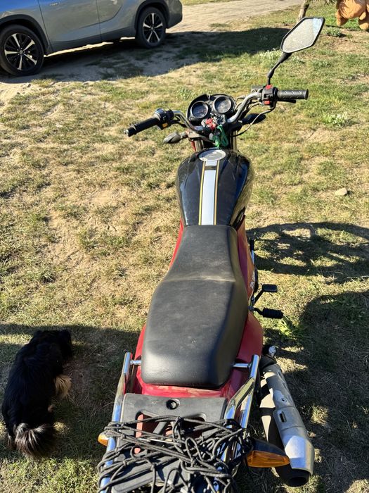 Romet zk 125fx  motor - Zamiana