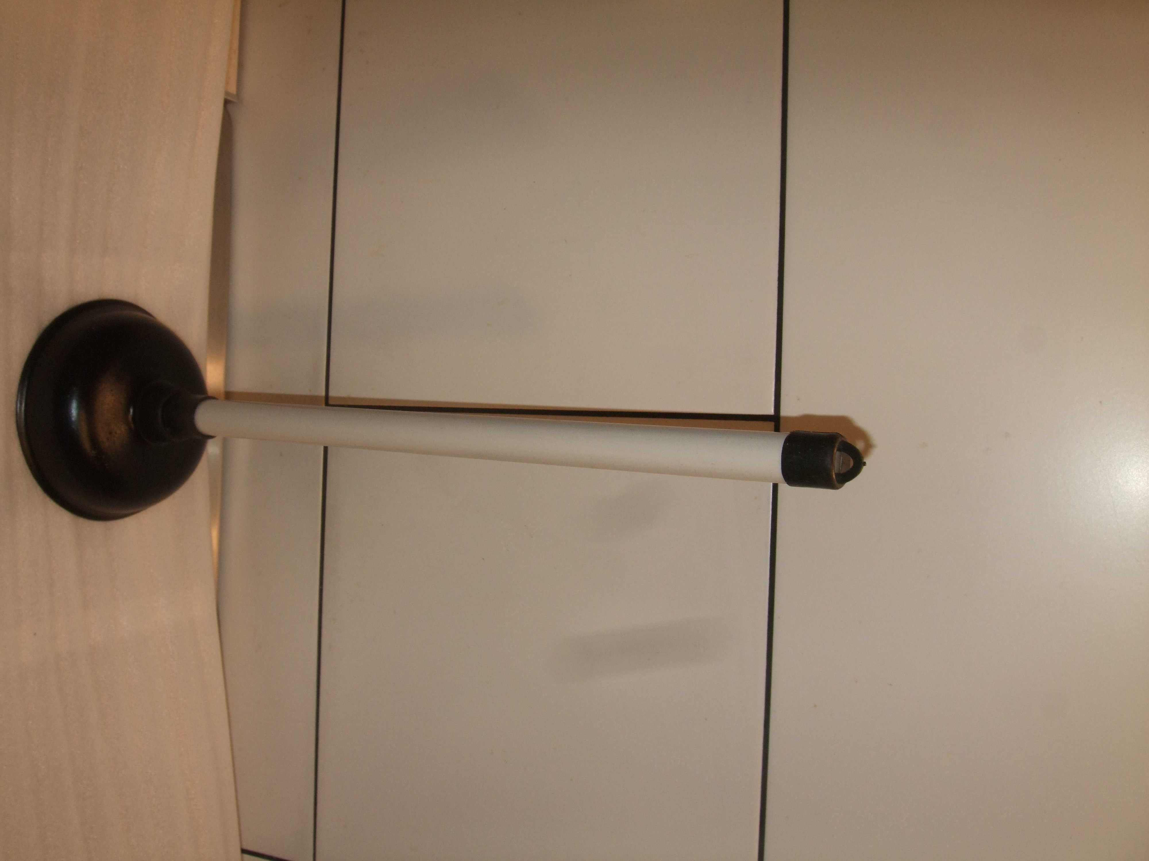 Przepychacz UDRAŻNIACZ Gumowy DO ZLEWU Rur WC Wanny. Duży 47cm SOLIDNY