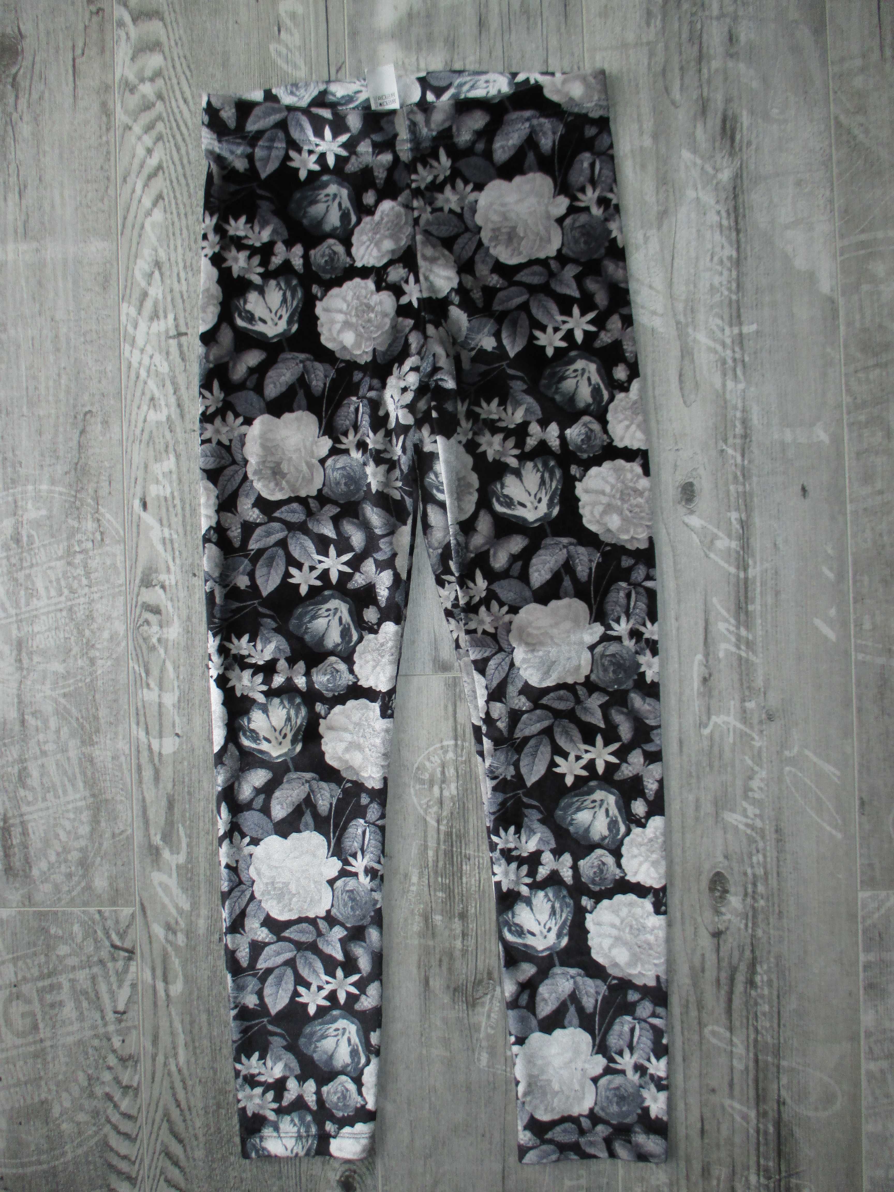 235* F&F  legginsy getry 128 cm